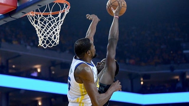 Warriors hold off Rockets in Game 5 of Western Conference semifinals