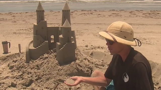 Build your palace: sand castle lessons on Galveston Island