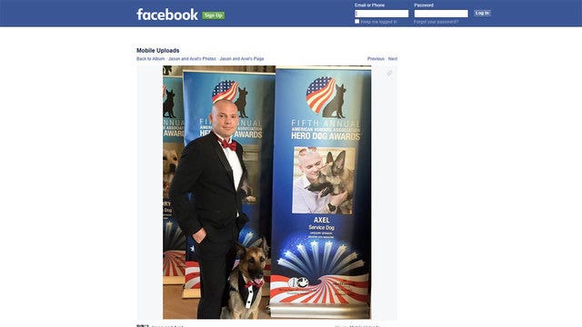 American Airlines apologizes for preventing wounded vet from boarding flight with service dog