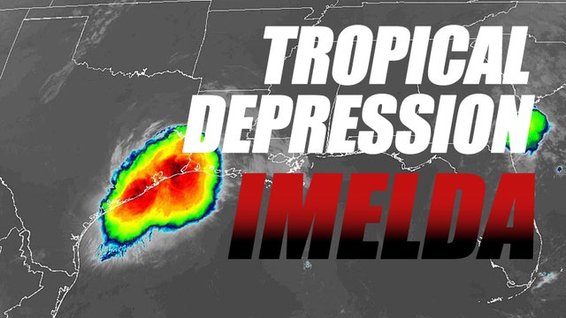 Imelda downgraded to tropical depression