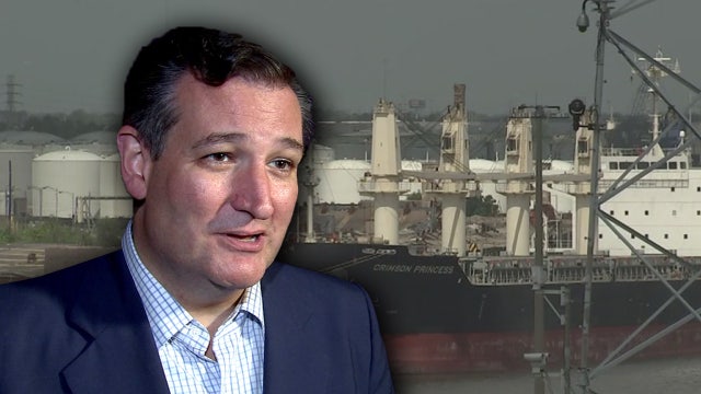 Senator Ted Cruz supports billion-dollar Houston Ship Channel expansion