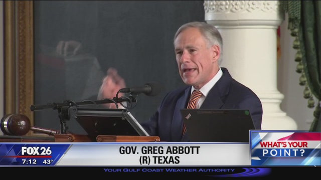 Beginning of the Texas Legislature- What's Your Point?