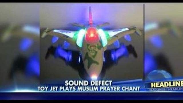 LISTEN: Toy F-16 plays Islamic prayer chant instead of airplane noises