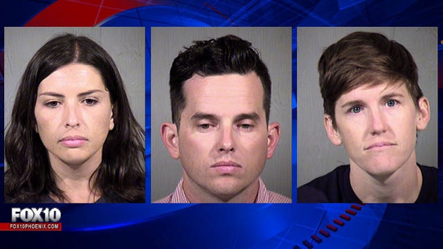 Protesters block main road to Trump rally