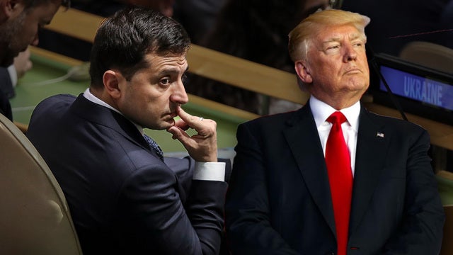 Ukrainian leader bristles at release of Trump transcript