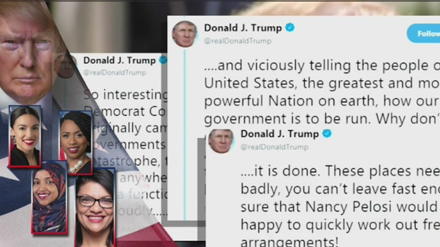 House condemns President Trump's tweets to Democratic congresswomen of color