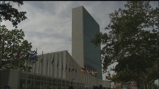 Vatican flag at United Nations