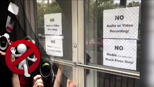 Candidate apologizes for attending 'Black Press Only' event