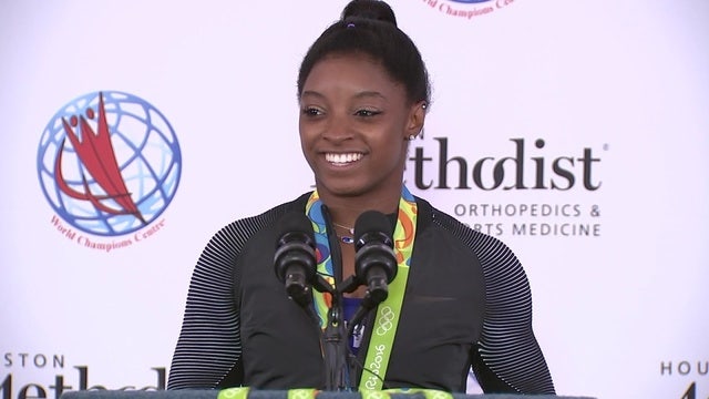 Simone Biles soars to AP Female Athlete of the Year