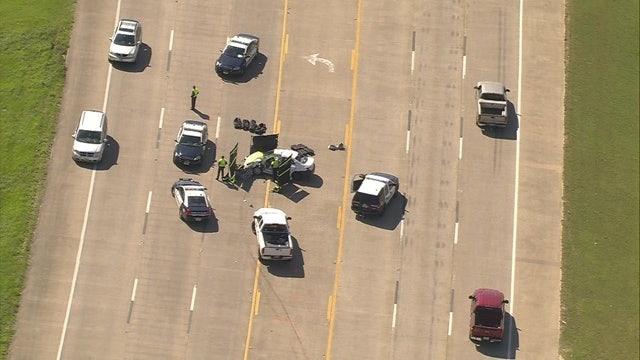 Deadly 2-vehicle accident in Conroe