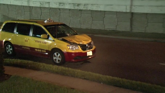Person struck by taxi cab in southwest Houston