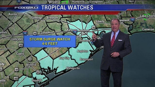 Tropical Storm Harvey likely to bring rain to Houston-area for 4 days