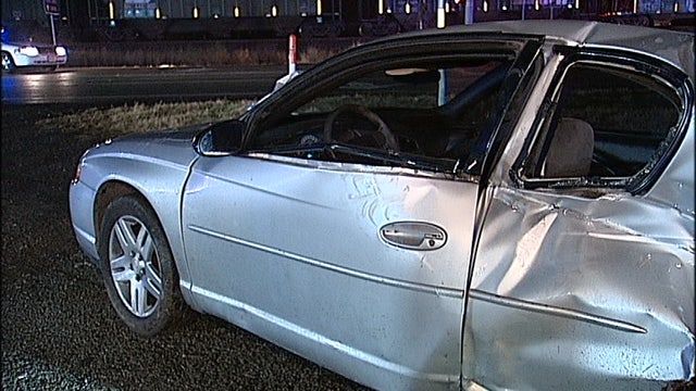 2 teens injured in vehicle-train crash