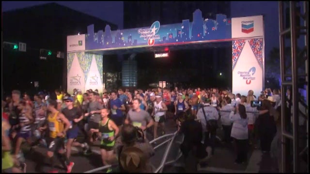 Houston Marathon & Half Marathon road closures