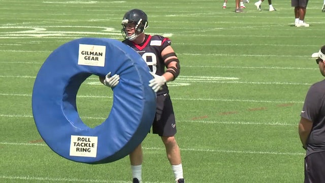 First day of Texans training camp in West Virginia