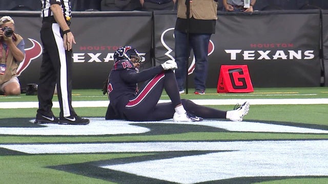 Season-ending torn knee ligament for Texans receiver Will Fuller V