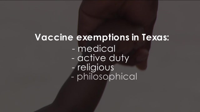 The Breakdown - exemptions to vaccines in Texas