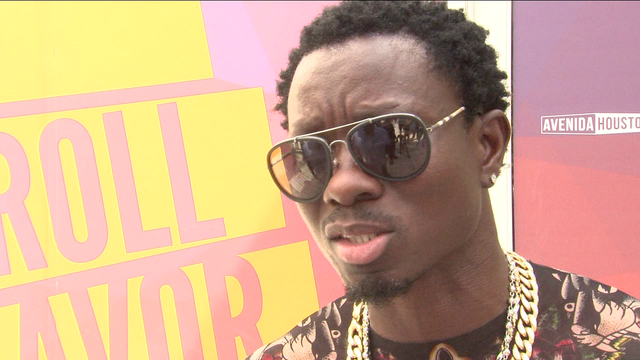 Comedian Michael Blackson makes special trip to Houston to give back