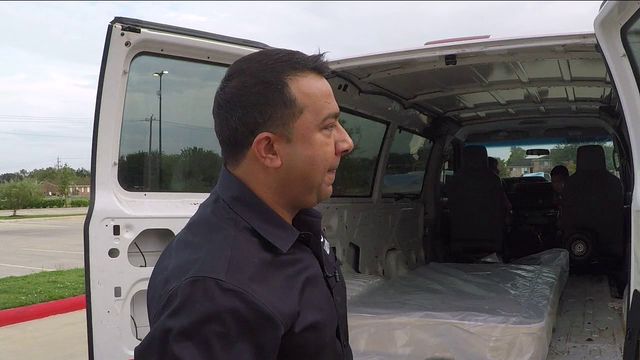 Exclusive Furniture owner Sam Zavary helps Harvey victims