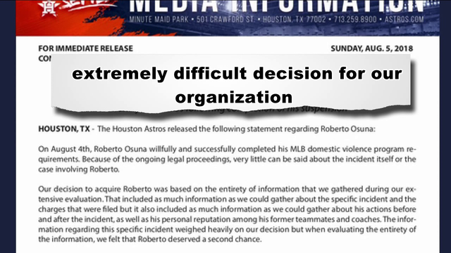 Bayou City Buzz - Roberto Osuna's second chance