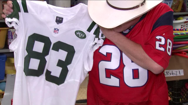 Texans fan taught Jets tight end Eric Tomlinson at Klein ISD