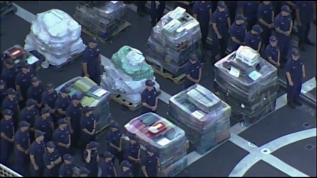 Coast Guard offloads over 12,000 pounds of cocaine in Miami Beach