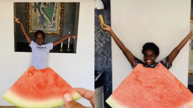 Madonna faces backlash following watermelon pictures of children