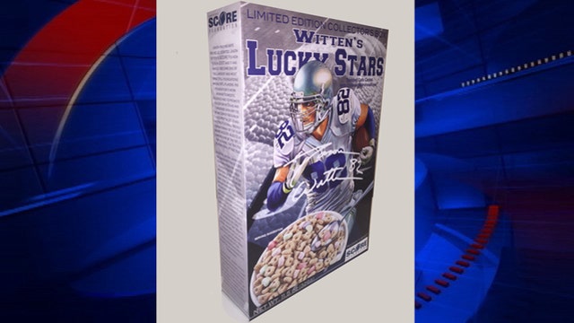 Cowboys star Jason Witten has his own cereal