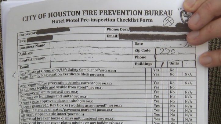 Attorney Claims Half Of Houston Hotels Motels Not Fully Inspected