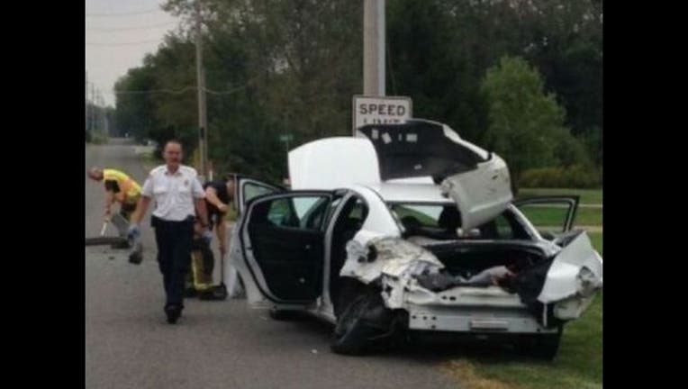 1d0906c4-Woman jumps from car after seeing spider-407068