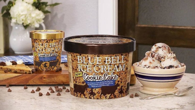 Blue Bell Releases New Cookie Cake Ice Cream Flavor 