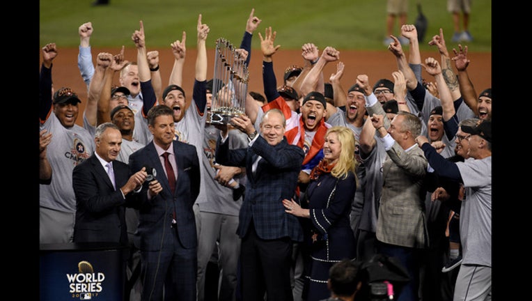 GETTY IMAGE - Astros win World Series