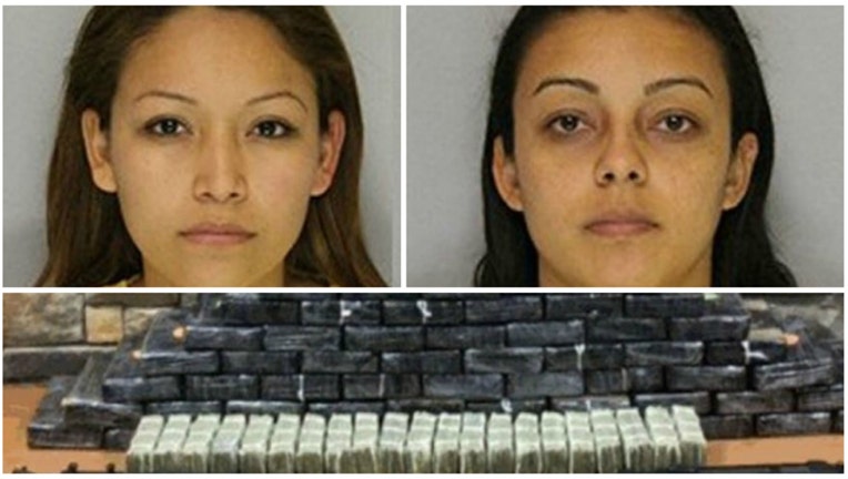 6495a74e-Monica Pascual Brito and Karla Alvarez were charged with possession of cocaine and heroin-404023