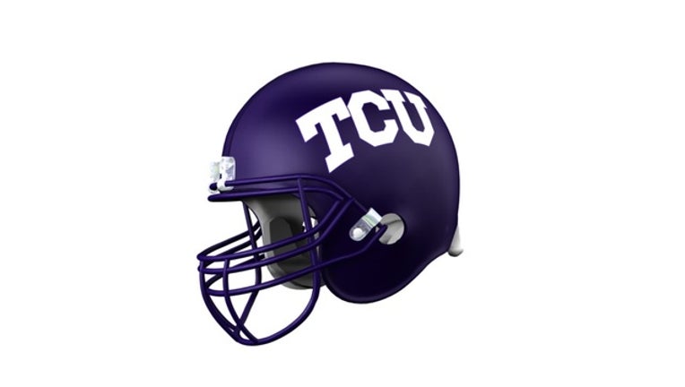 2e4204e5-Texas Christian University Horned Frogs helmet
