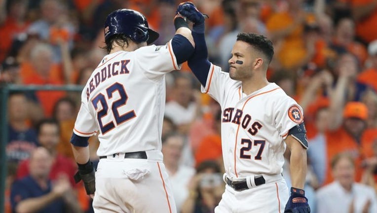 Astros Win October 4 - Getty