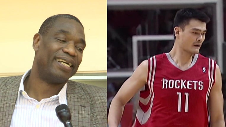 c2a8d270-Dikembe Mutombo and Yao Ming