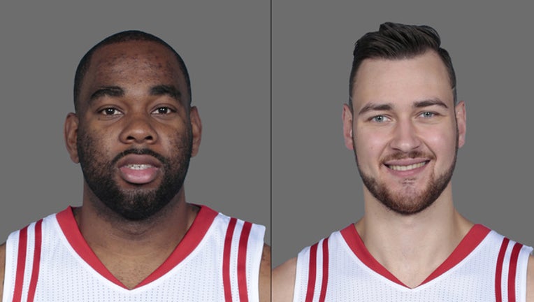 9bb133fa-Marcus Thornton and Donatas Motiejunas