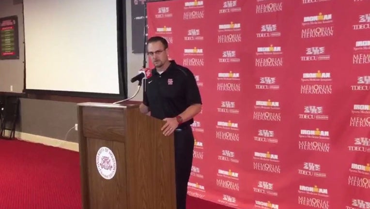 Tom Herman on Nov. 30, 2015