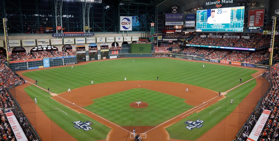 Paramedic hit by foul liner in Astros dugout hospitalized, in stable  condition