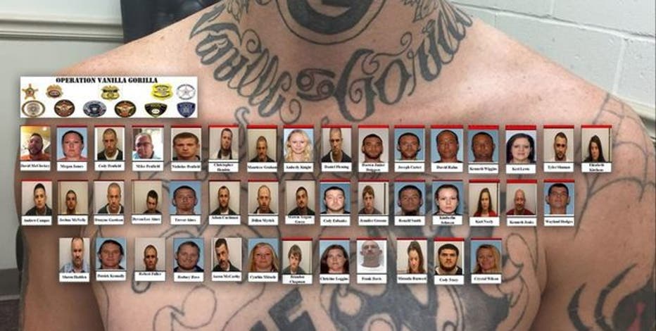 More than 40 'Ghost Face Gangsters' white supremacist gang members