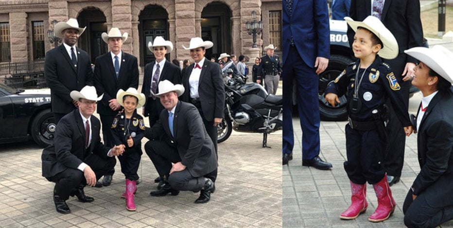 Six-Year-Old Texan Battling Cancer Named Honorary Texas Ranger