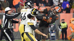 Steelers QB Rudolph fined $50,000 for brawl with Browns DE Myles Garrett