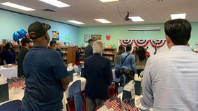 Charter school held breakfast and parade for veterans in Jersey Village