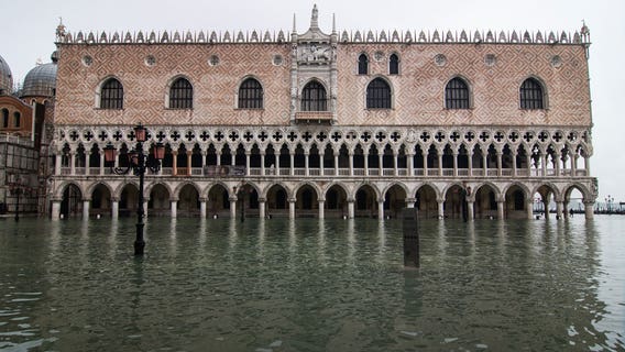 Venice declares state of emergency, 'on its knees' after second-worst flooding ever recorded