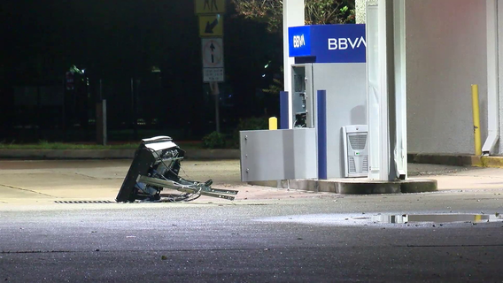 Suspects on the run after ATM burglary on Bissonnet