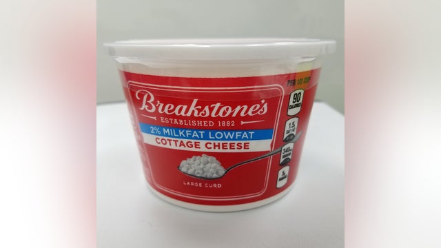 Presence of plastic and metal in Breakstone's cottage cheese leads to voluntary recall