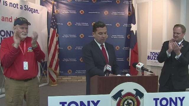 Houston firefighters backing Mayoral Challenger Buzbee