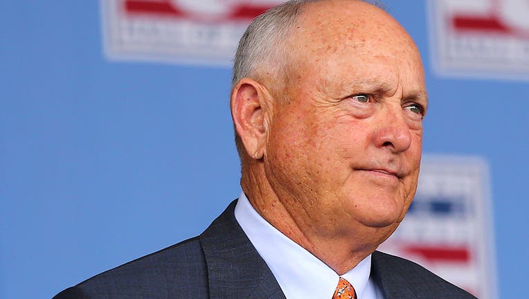 (FILE) Nolan Ryan attends the Hall of Fame Induction Ceremony at National Baseball Hall of Fame on July 26, 2015 in Cooperstown, New York. 