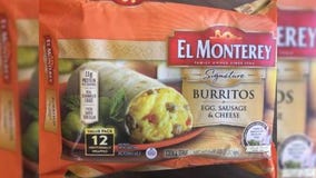 55,000 pounds of frozen breakfast burritos recalled for possible plastic contamination