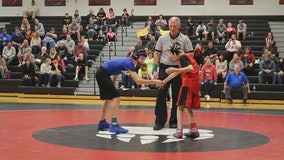 Students praised for sportsmanship as boy with cerebral palsy wins wrestling match